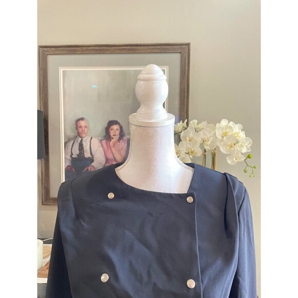 Amanda Uprichard Franconia Dress Black Womens Size Small - Picture 6 of 13